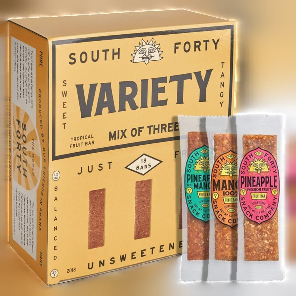 Mix of 3 Premium Tropical Fruit Bars Variety Pack (18 CT)