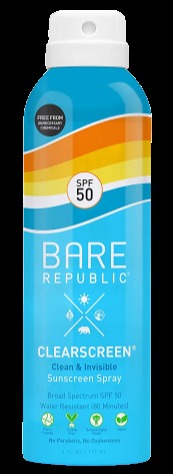 Clearscreen Sunscreen Spray SPF 50