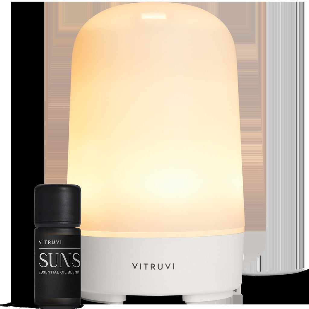 Glow Diffuser and Mini Sunset Blend Bundle