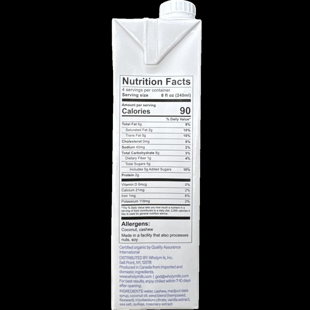 Plant-Based Milk - Sweetened