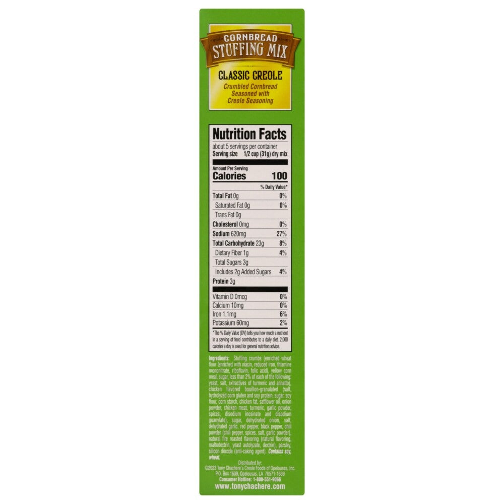 Classic Creole Cornbread Stuffing Mix