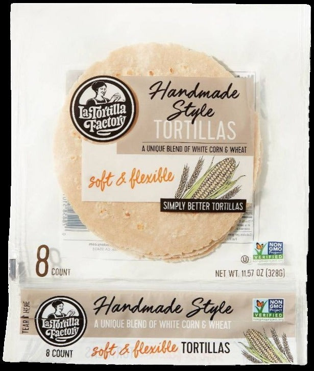 Handmade Style White Corn Tortillas (8 CT)