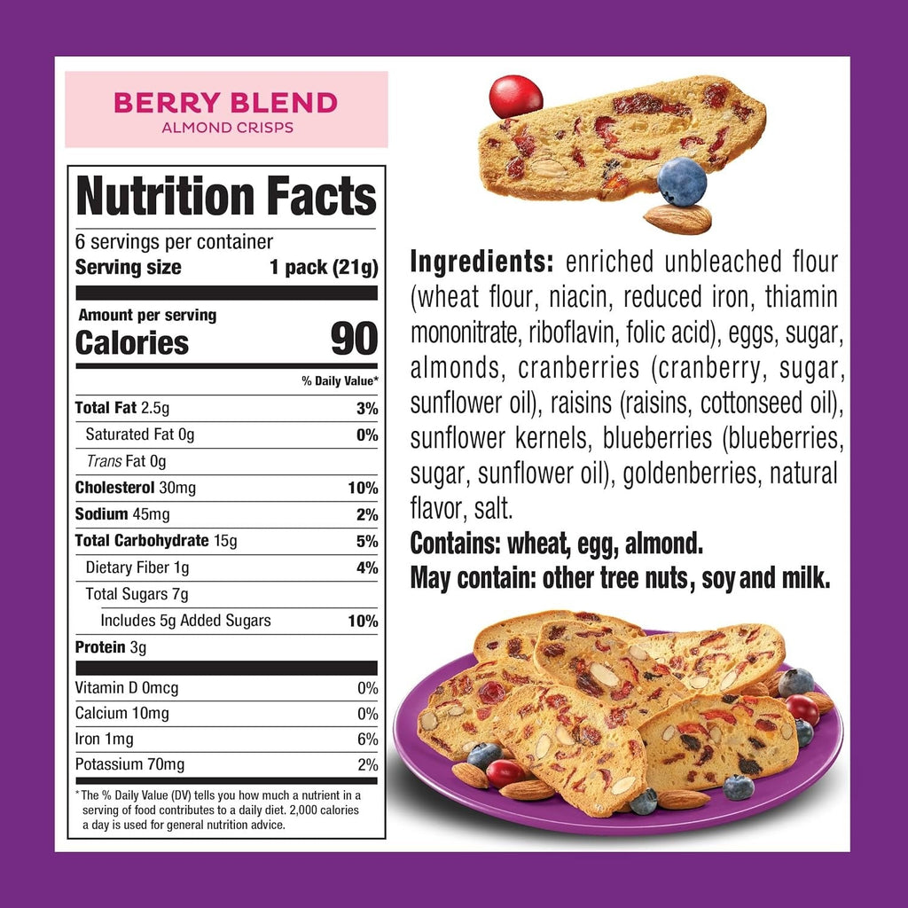 Berry Blend Almond Crisps