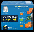 My 1st Veggies Starter Kit - Carrot, Green Bean & Sweet Potato (6 Pack)