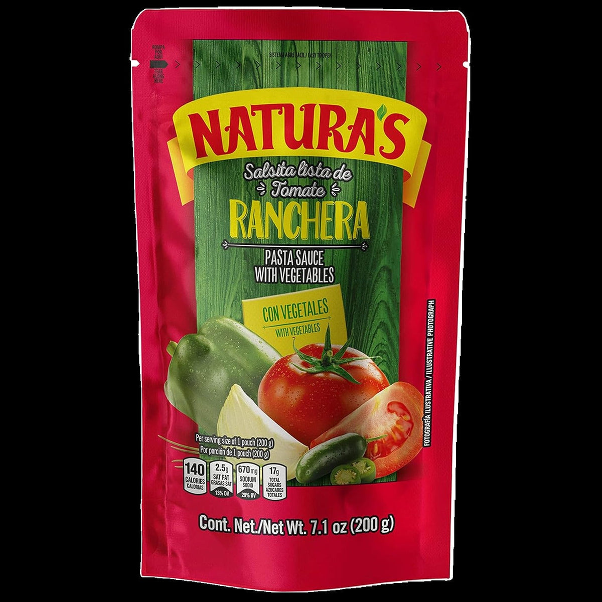 Ranchera Style Pasta Sauce