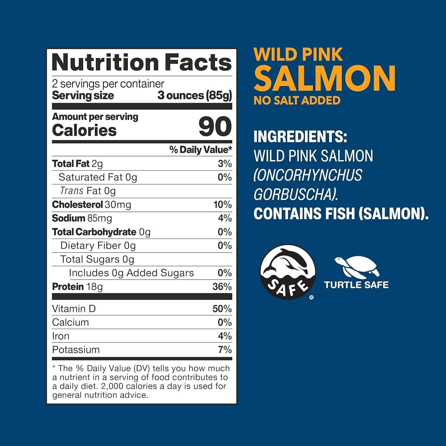 Wild Pink Salmon - No Salt