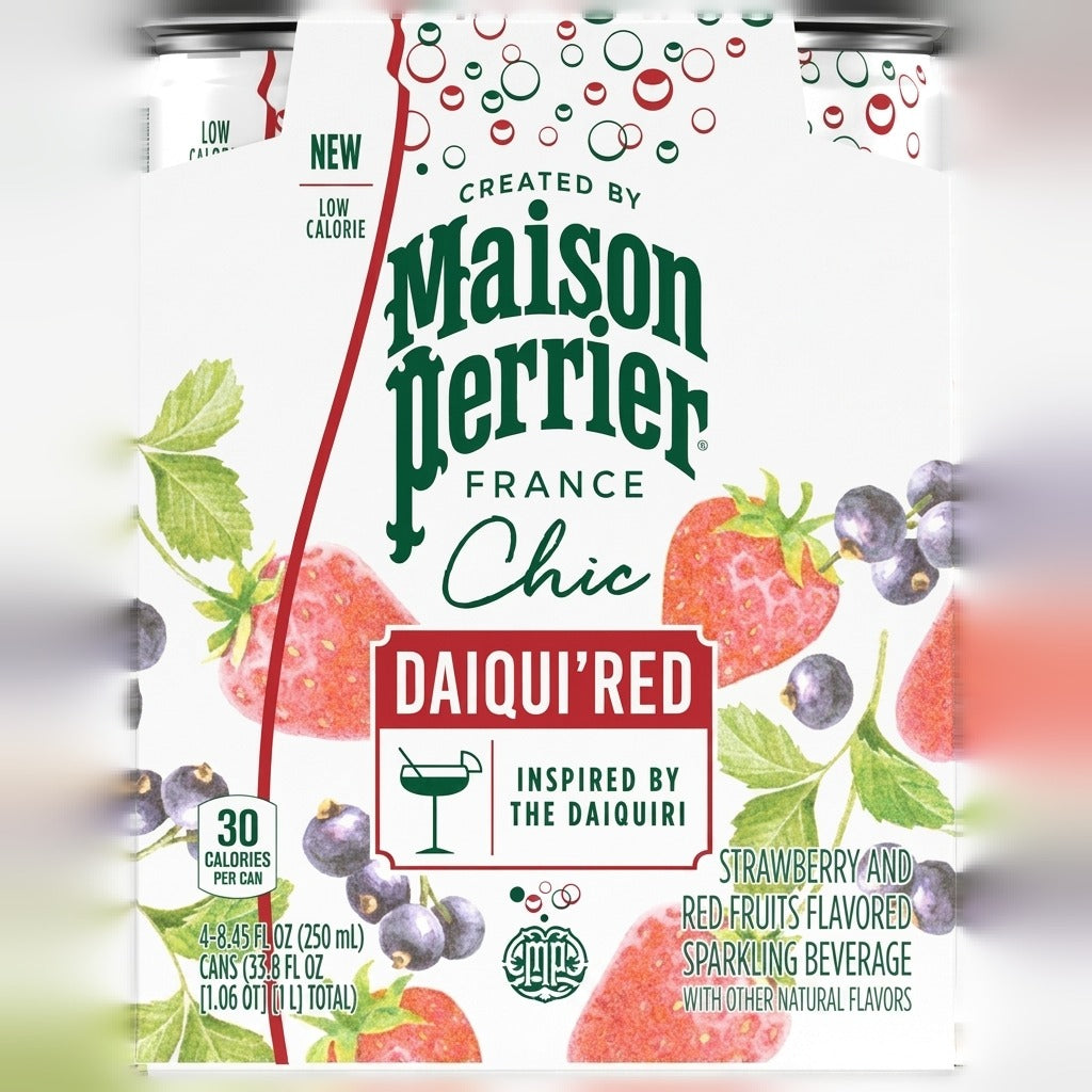 Chic Daiqui'Red Non-Alcoholic Spritzer (4 Pack)