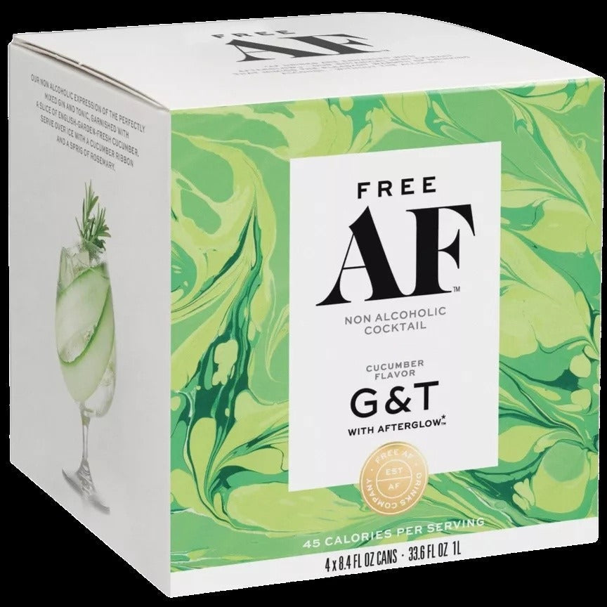 Cucumber G&T Non-Alcoholic Cocktail Mixer (4 Pack)