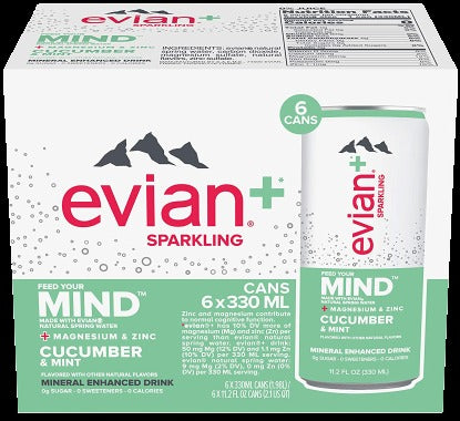 Cucumber & Mint Sparkling Water (11.2 Oz)
