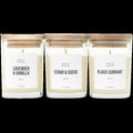 Candle Set Wooden Lids (3 Pack)