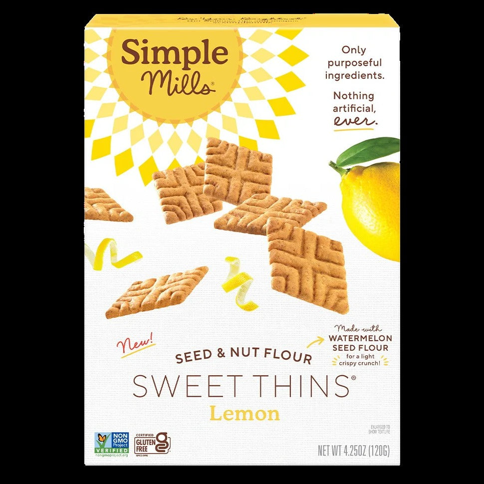 Lemon Seed & Nut Flour Sweet Thins