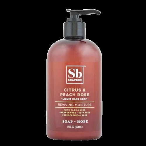 Citrus Peach Rose Liquid Hand Soap