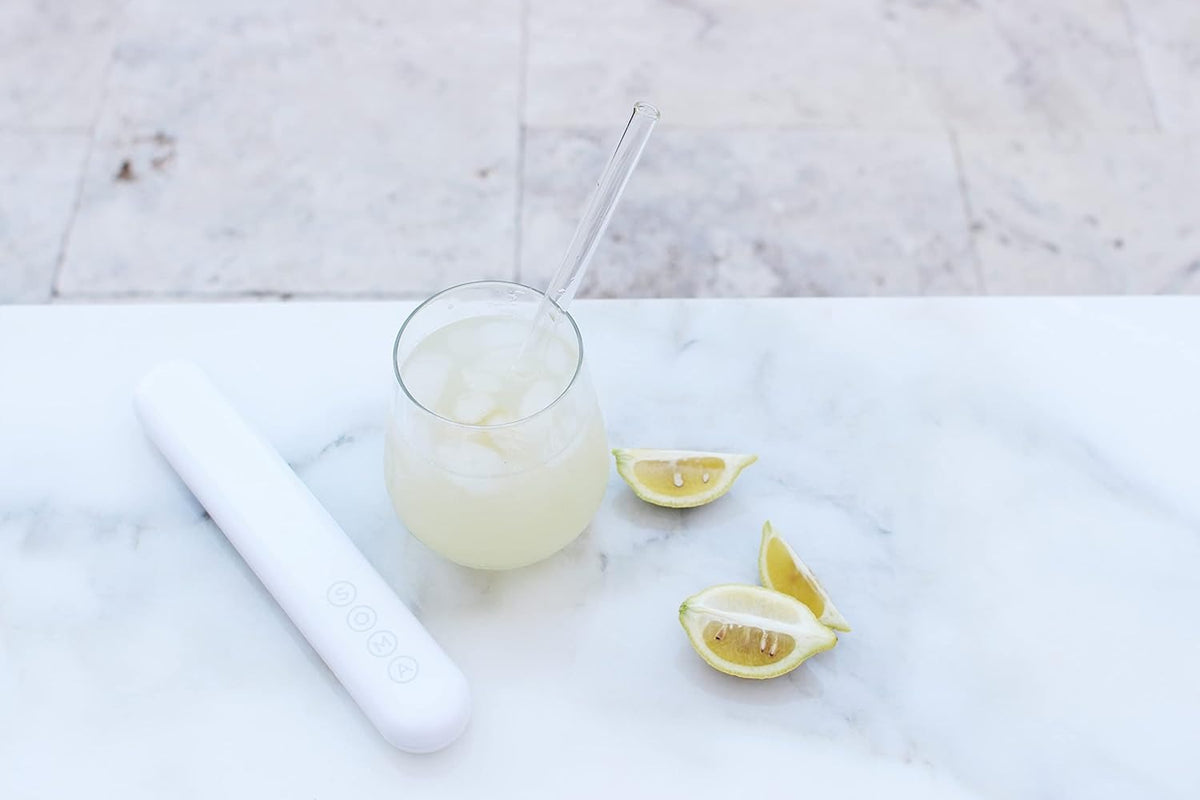 Glass Straw Clear - 8 Inches