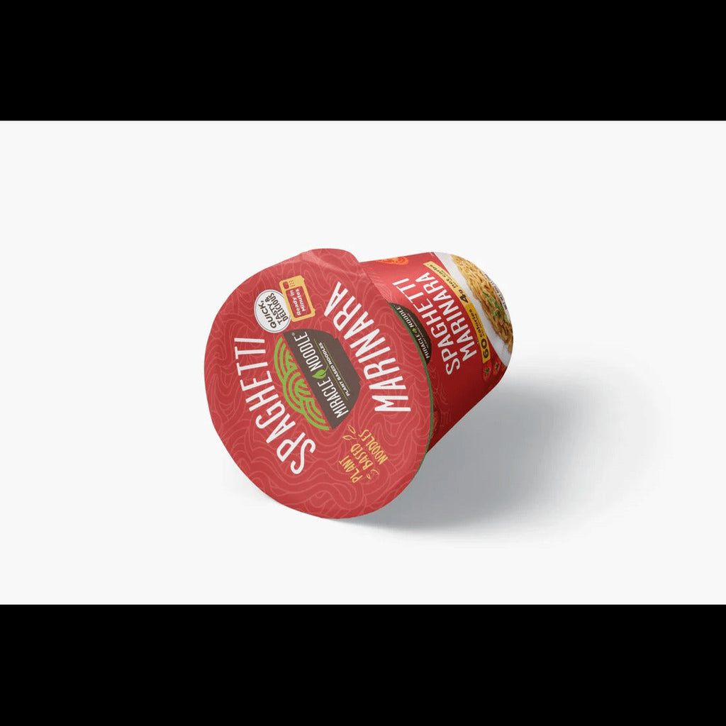 Low Carb Instant Cup Noodles Spaghetti Marinara (6 Pack)