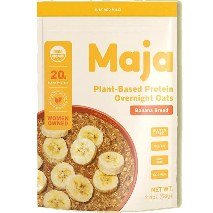 Organic Banana Bread Overnight Oats Single Serve