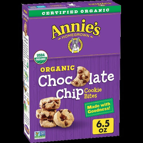 Organic Chocolate Chip Cookie Bites