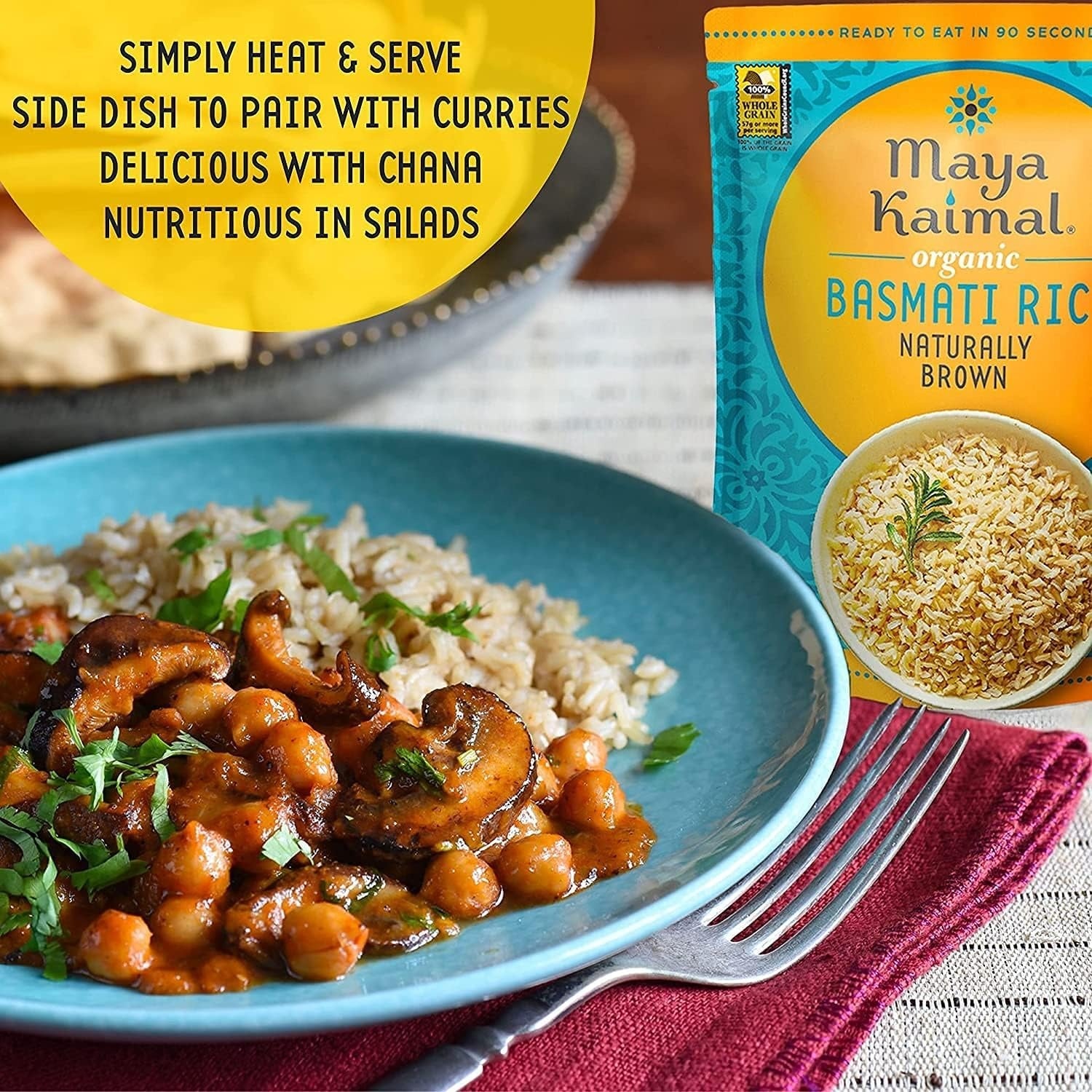 Organic Basmati Rice - Naturally Brown