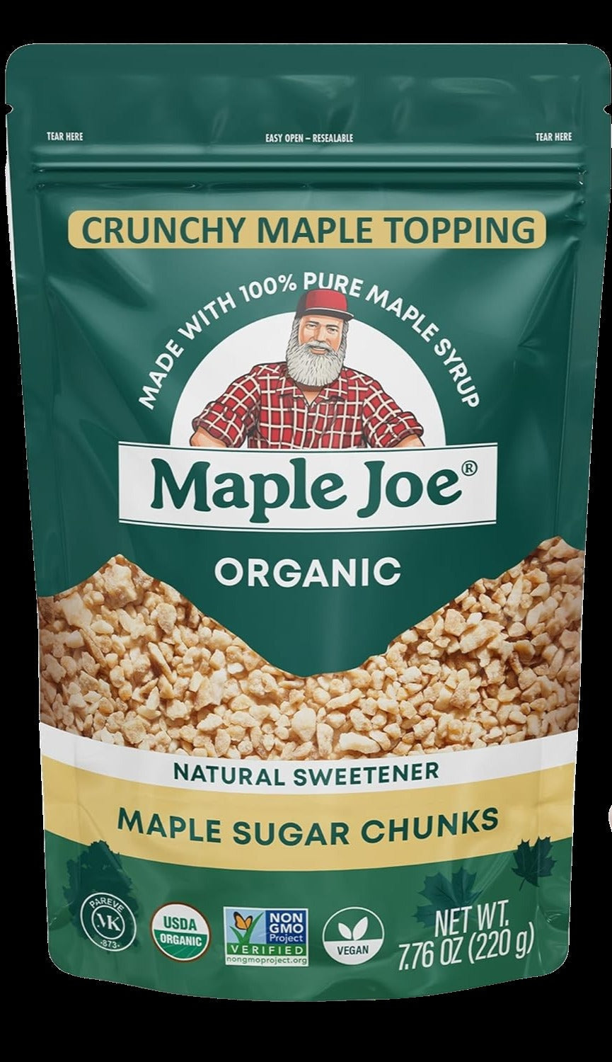 Organic Maple Sugar Chunks