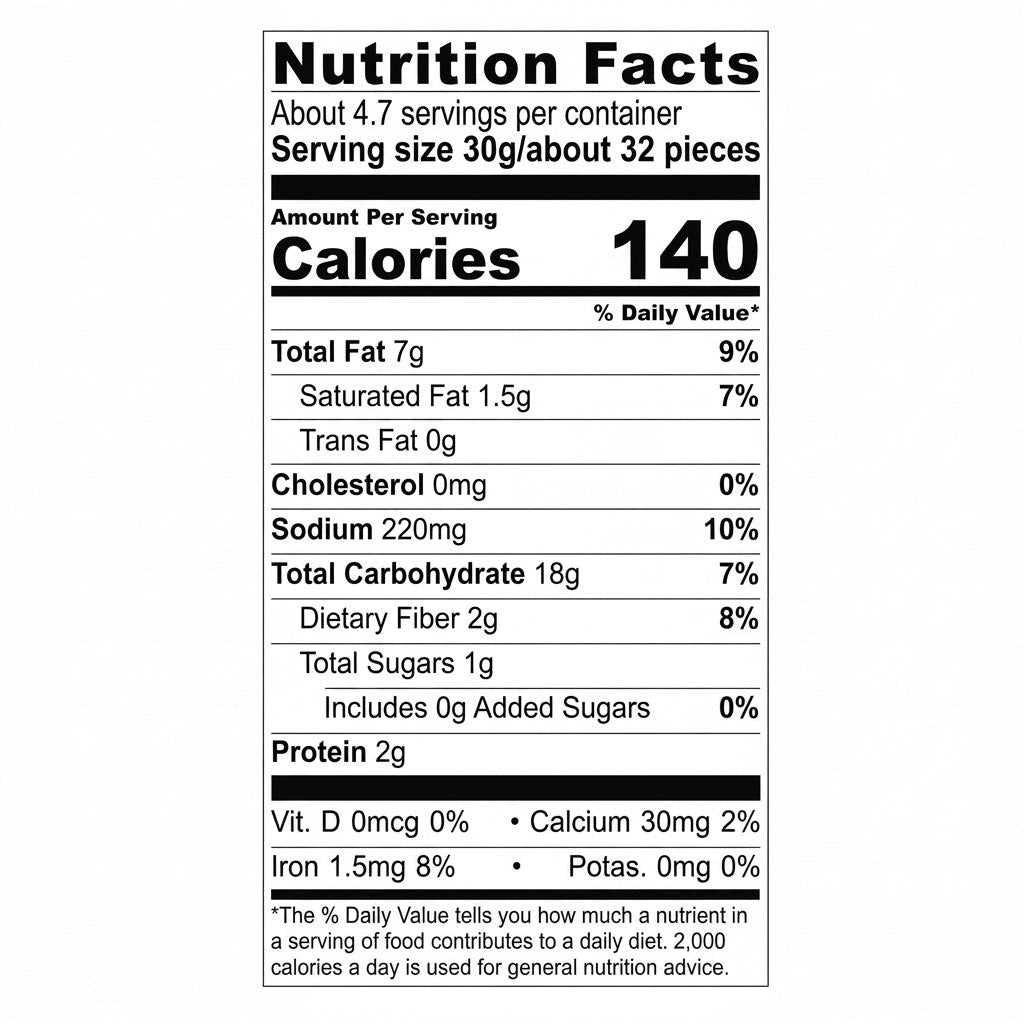 Jalapeño Himalayan Salt Chips