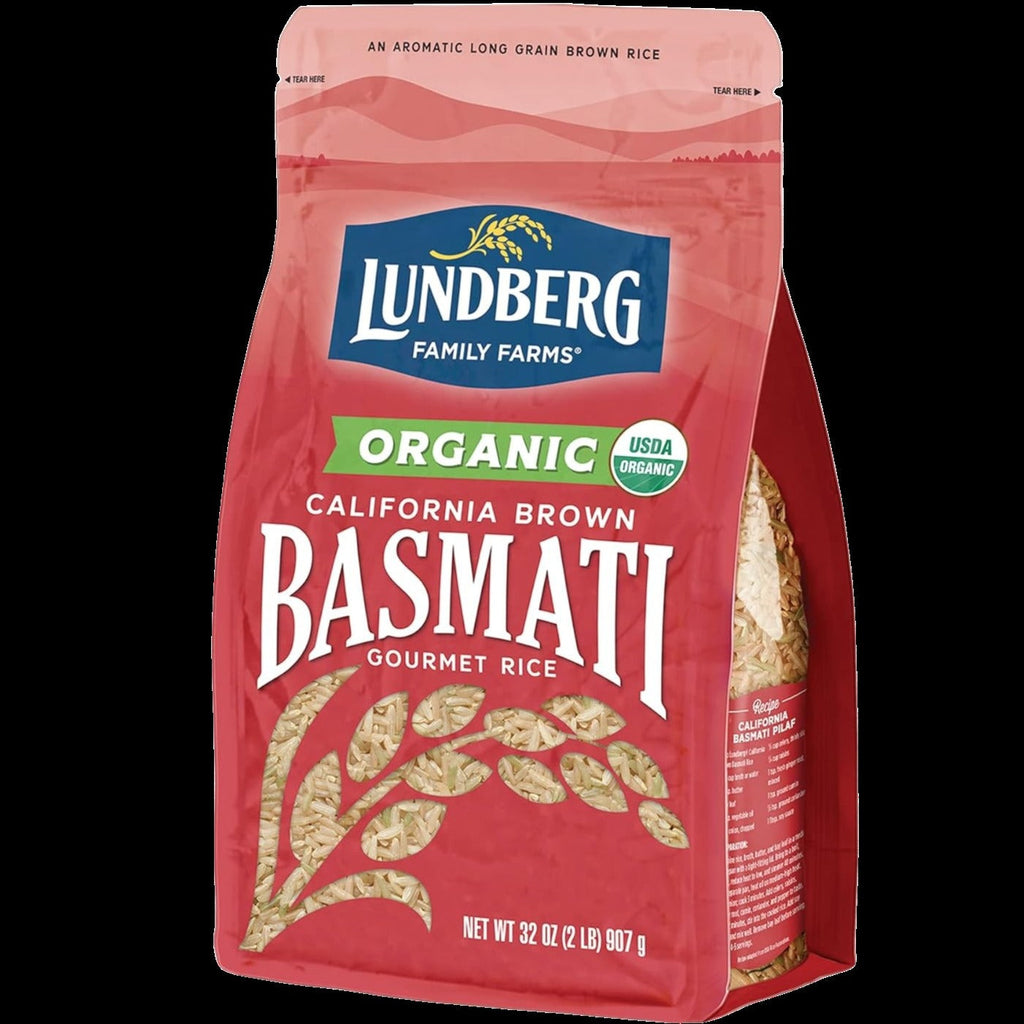 Organic Long Grain California Brown Basmati Rice