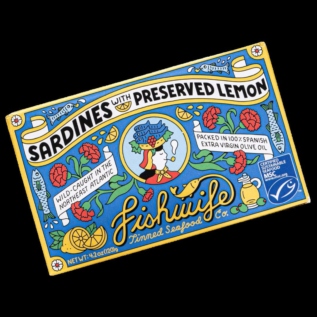 Sardines With Preserved Lemon