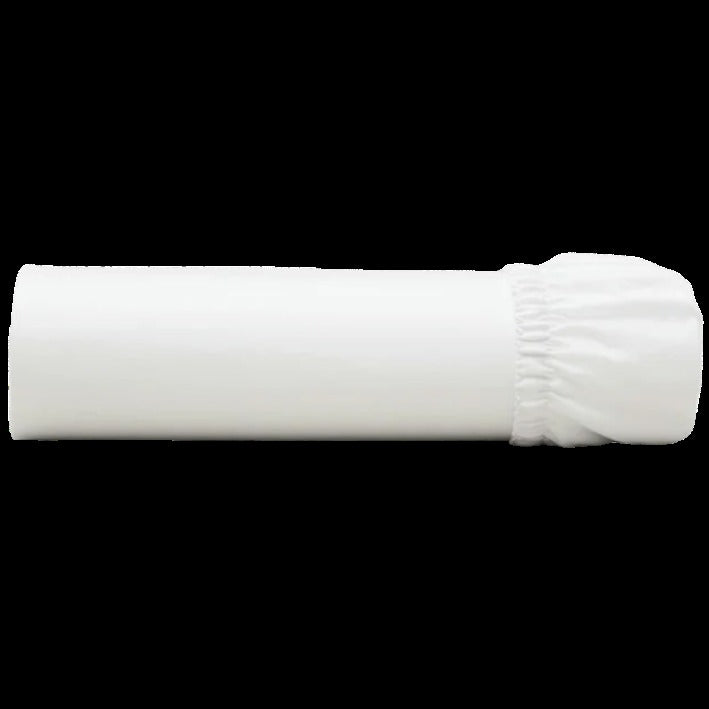 Organic Cotton King Fitted Sheet- White