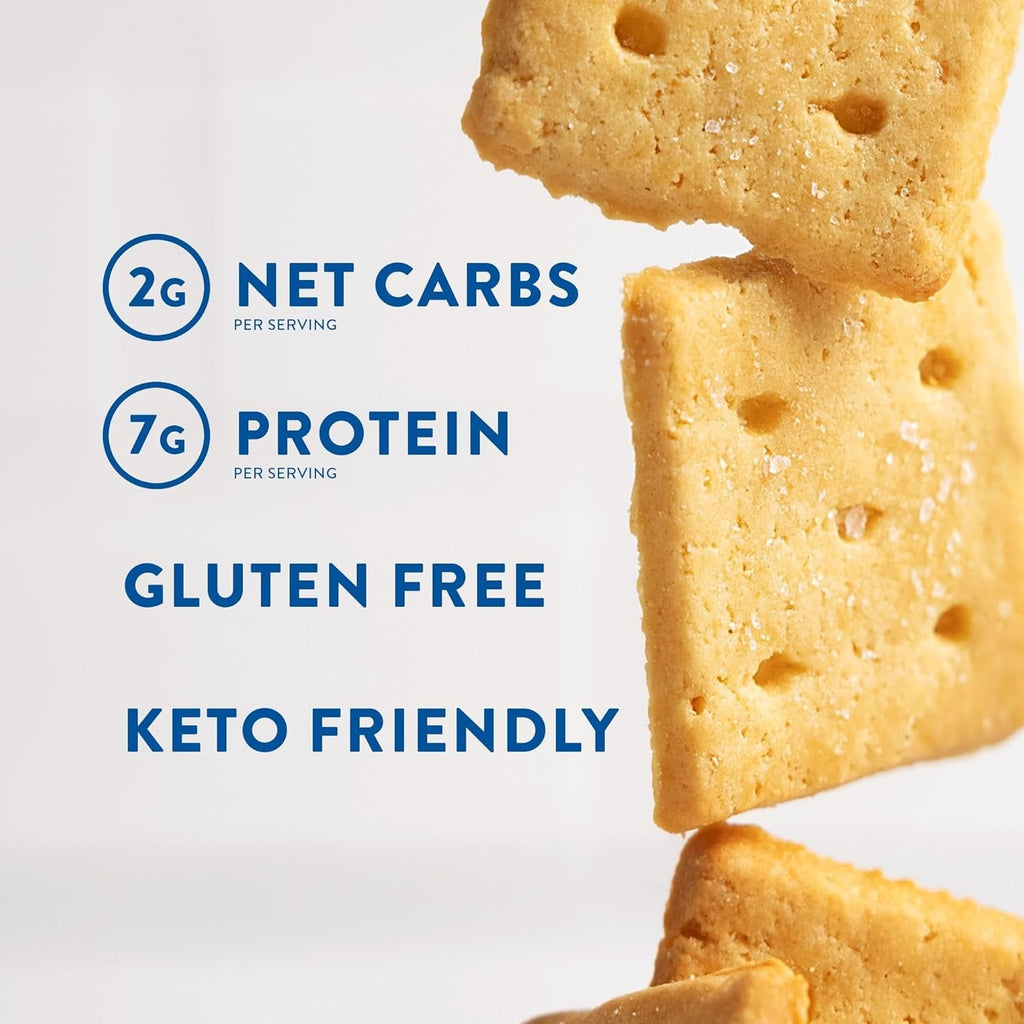 Sea Salt Almond Flour Crackers