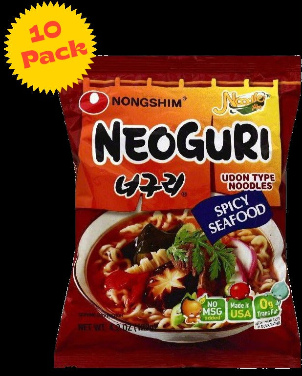 Spicy Seafood Noodles (10 Pack)