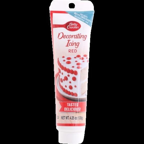 Red Decorating Icing Tube