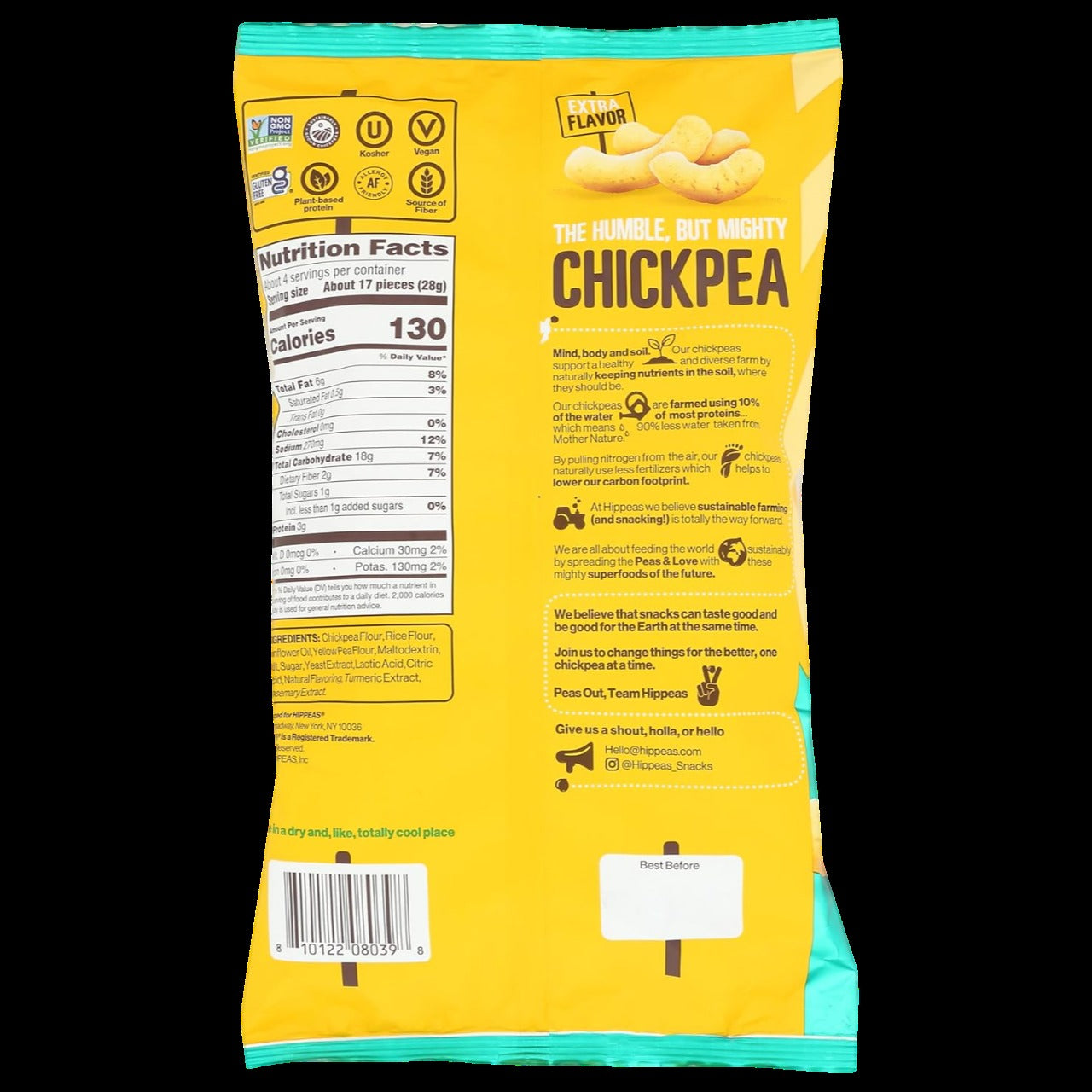 Flavor Blast White Cheddar Chickpea Puffs