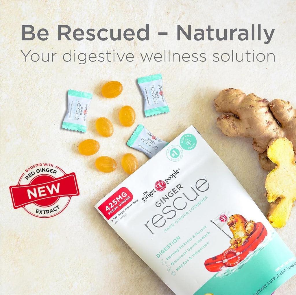Ginger Rescue Hard Lozenges