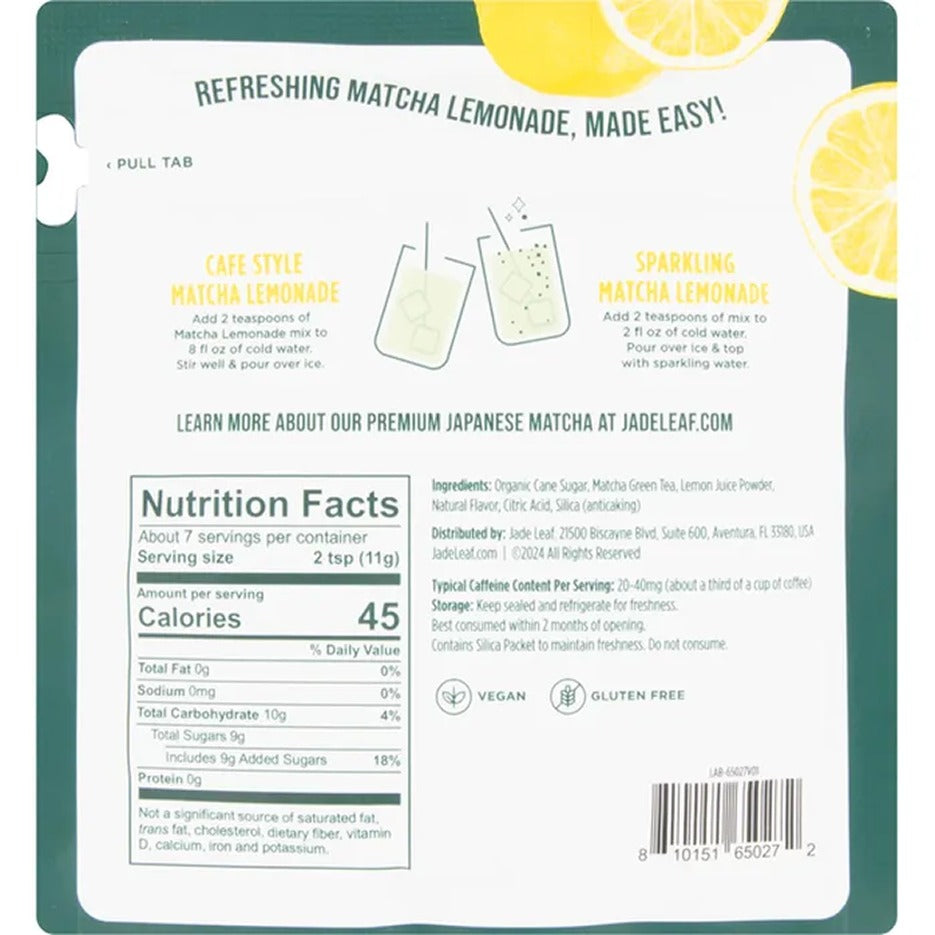 Matcha Lemonade Mix