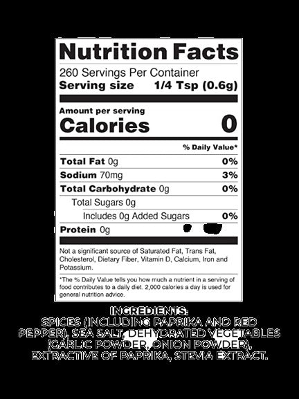 Spicy Sugar Free Rib Seasoning
