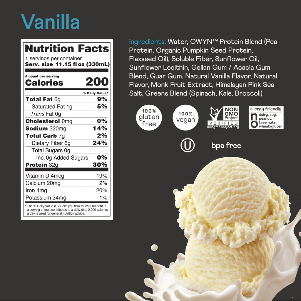 Pro Elite Vanilla Protein Drink (4 Pack)