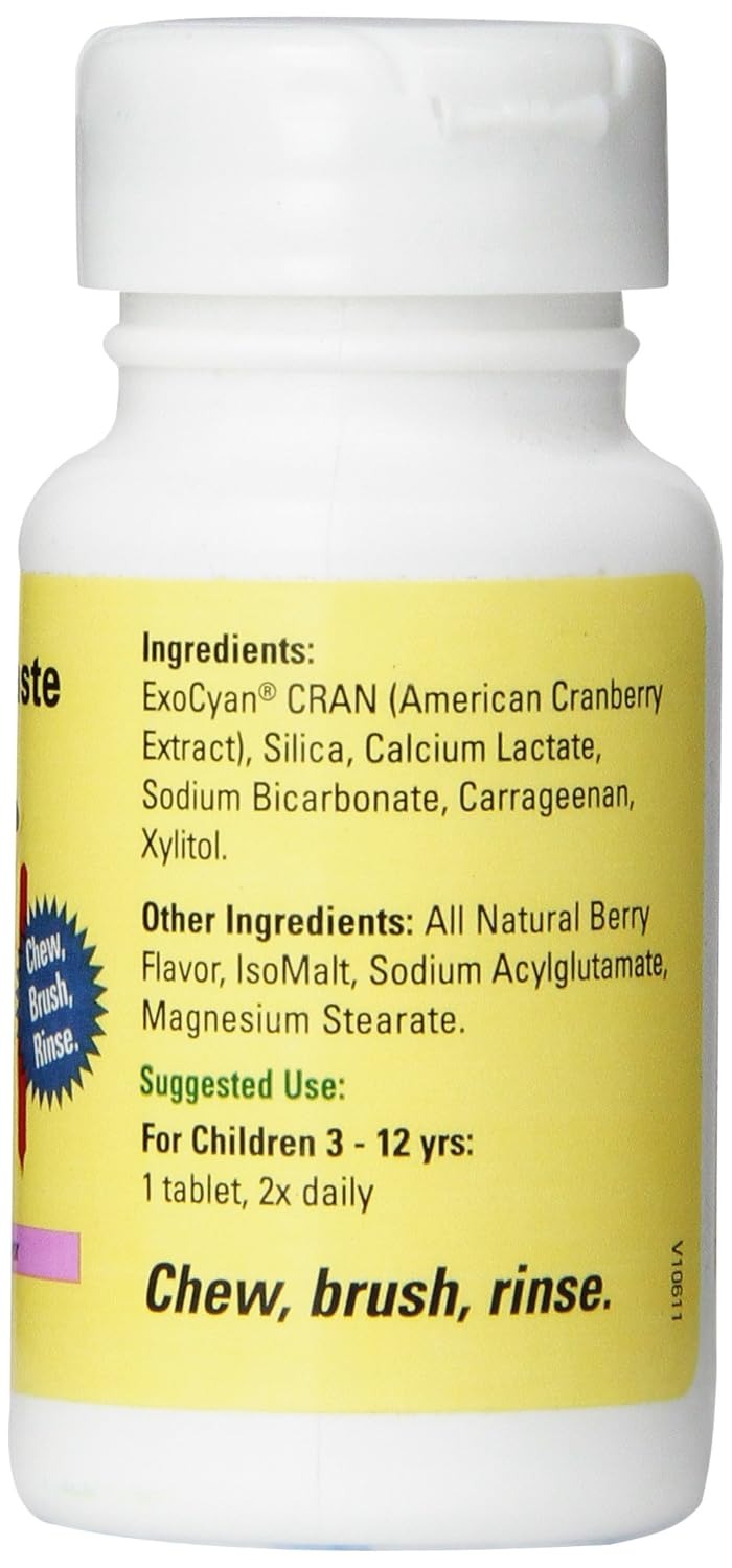Toothpaste Tablet Natural Berry (60 CT)