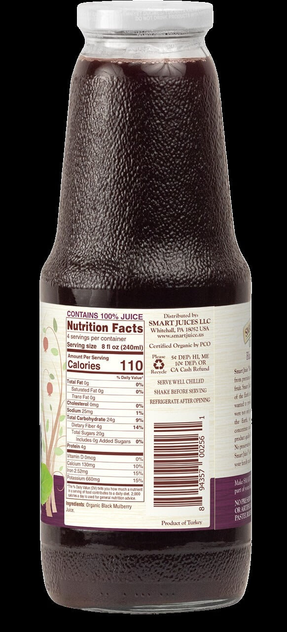 Organic Black Mulberry Juice