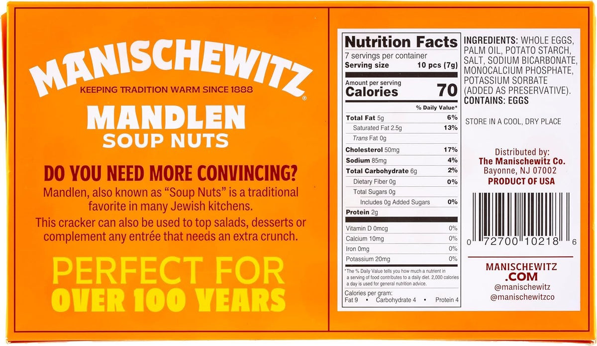 Mandlen Soup Nuts