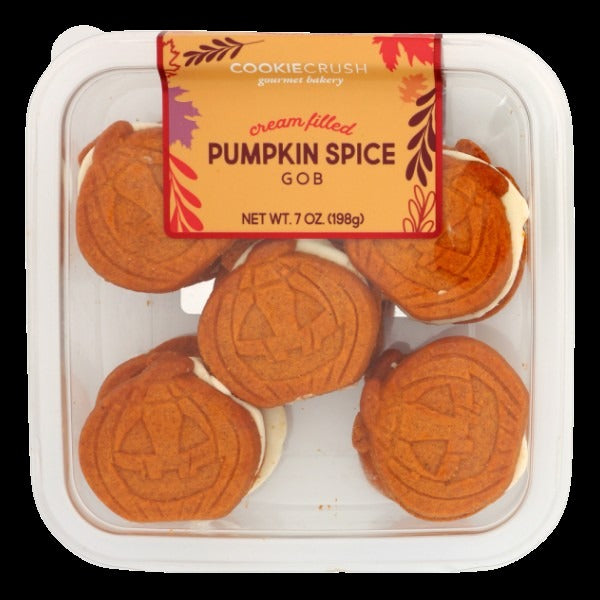 Cream Filled Pumpkin Gob Cookie