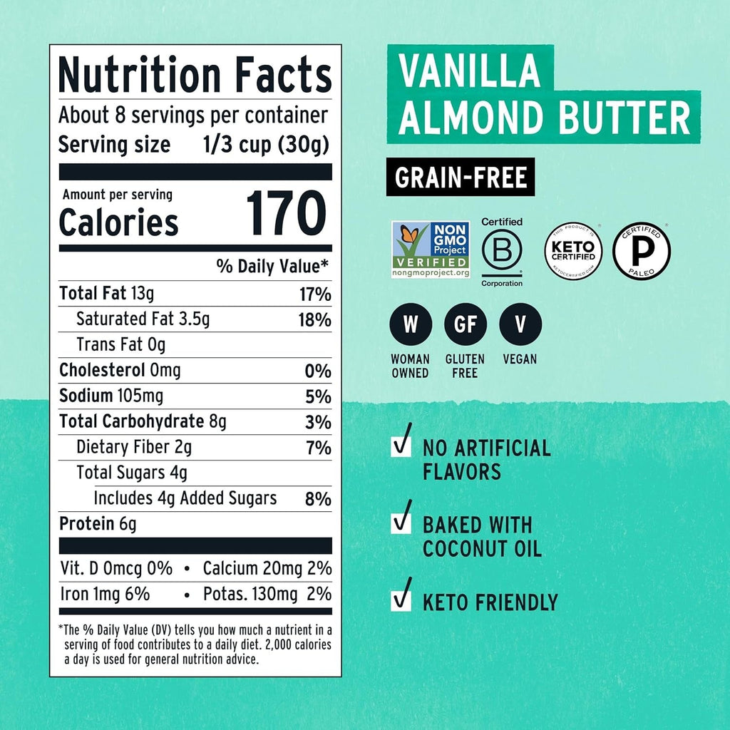 Vanilla Almond Butter Nut Granola