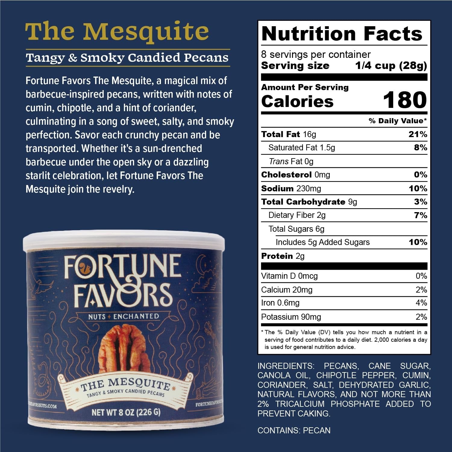 Mesquite Candied Pecans