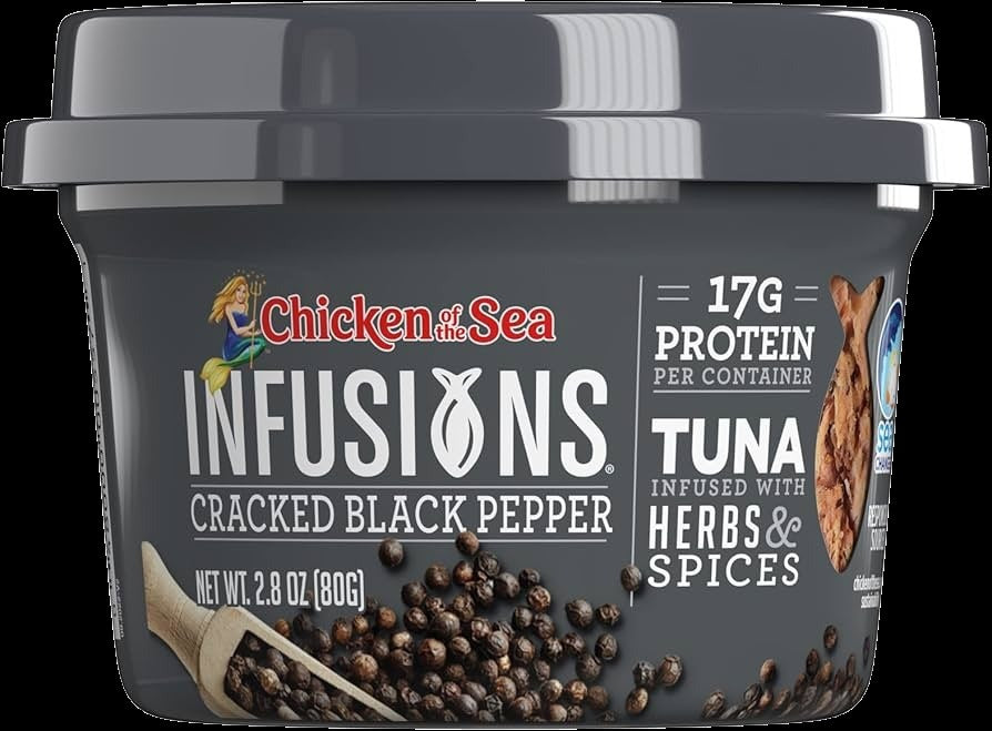 Infusions - Tuna Infused with Cracked Black Pepper (6 Pack)