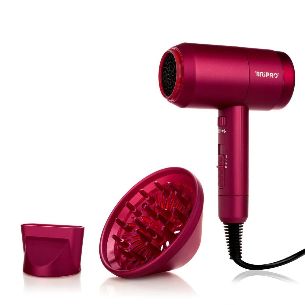Prisma Pro Dryer with Adjustable Airflow Technology - Red