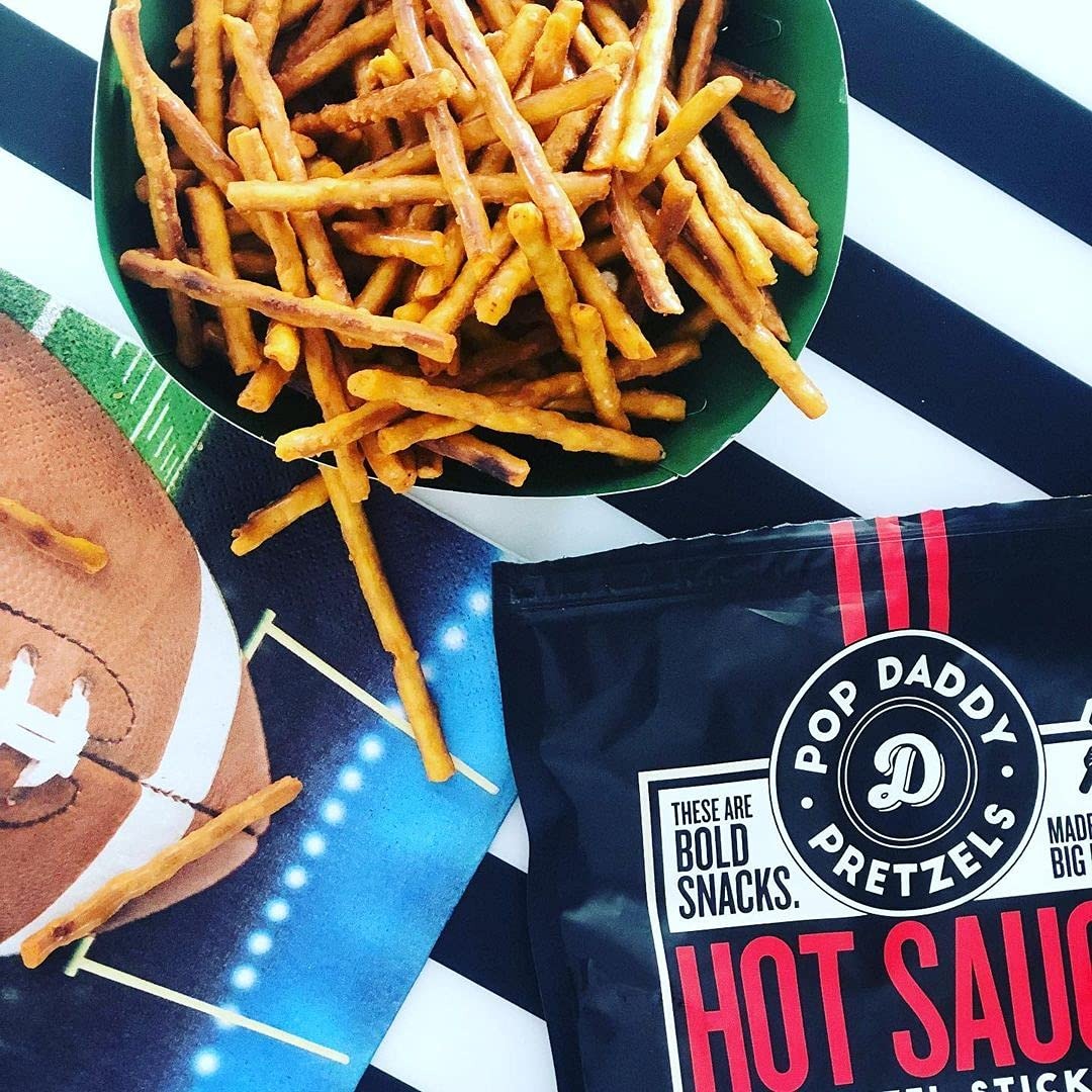 Hot Sauce Pretzel Sticks