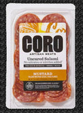 Uncured Mustard Salami Sliced
