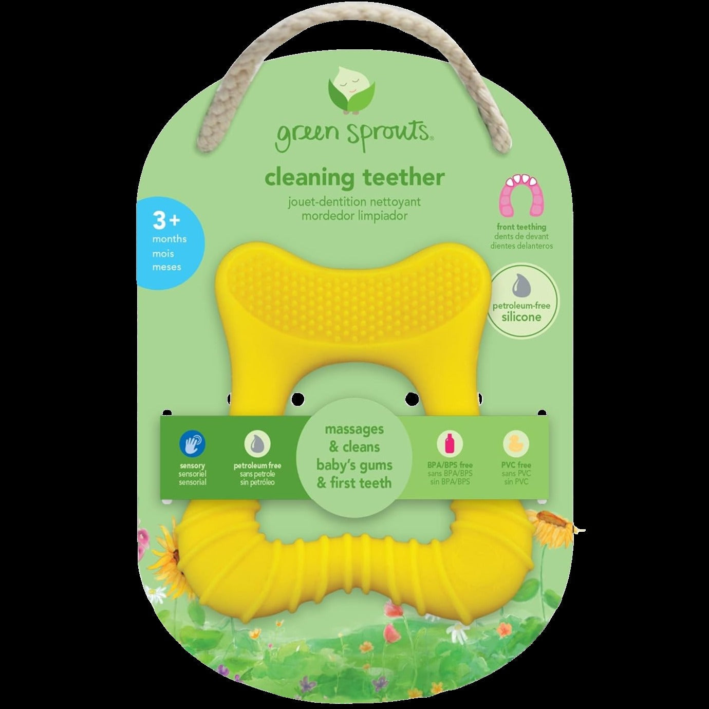 Cleaning Teether - Yellow
