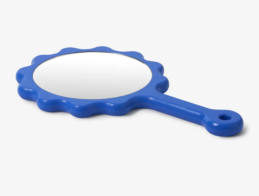 Sunflower Hand Mirror - Blue
