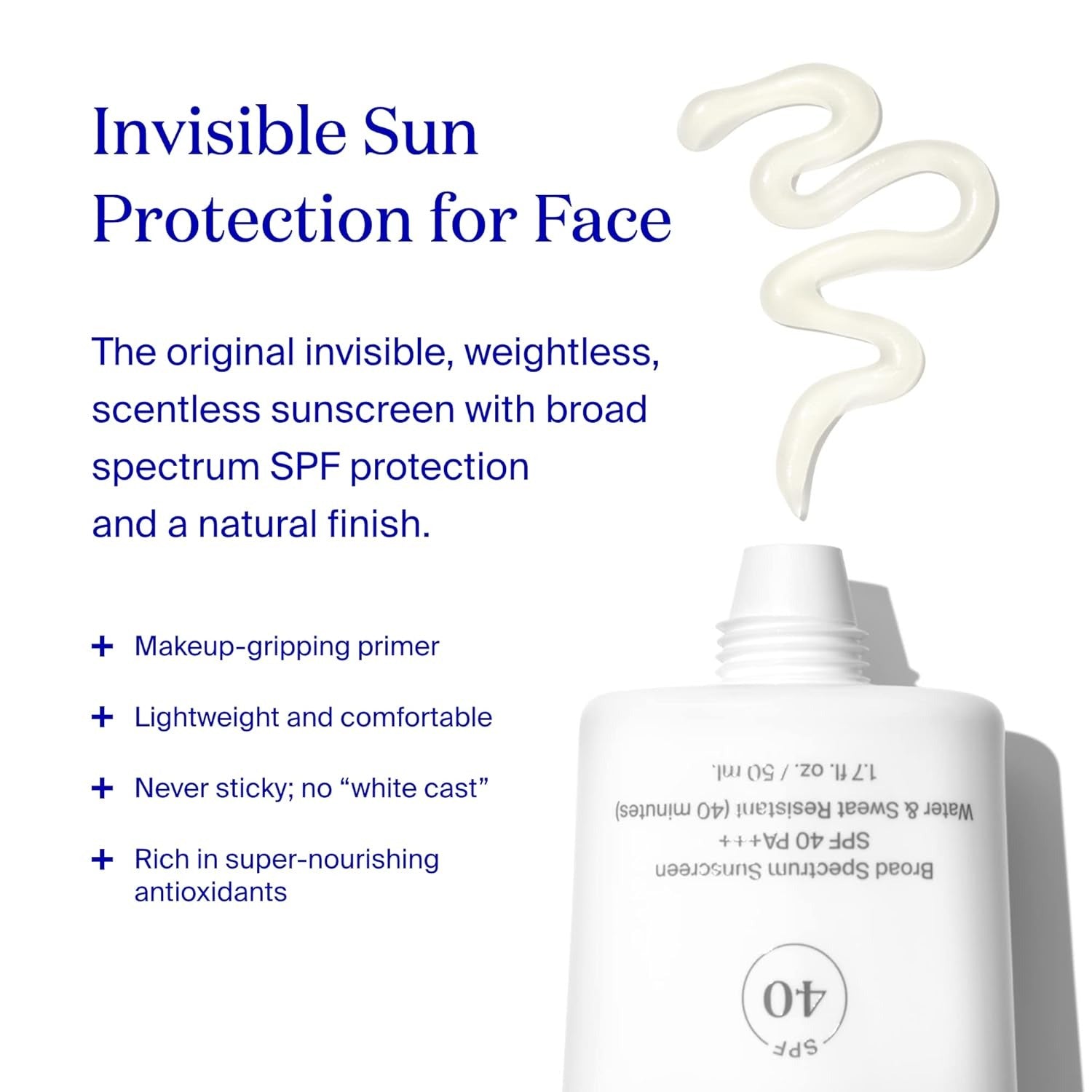 Unseen Sunscreen Invisible Broad Spectrum SPF 40 PA +++