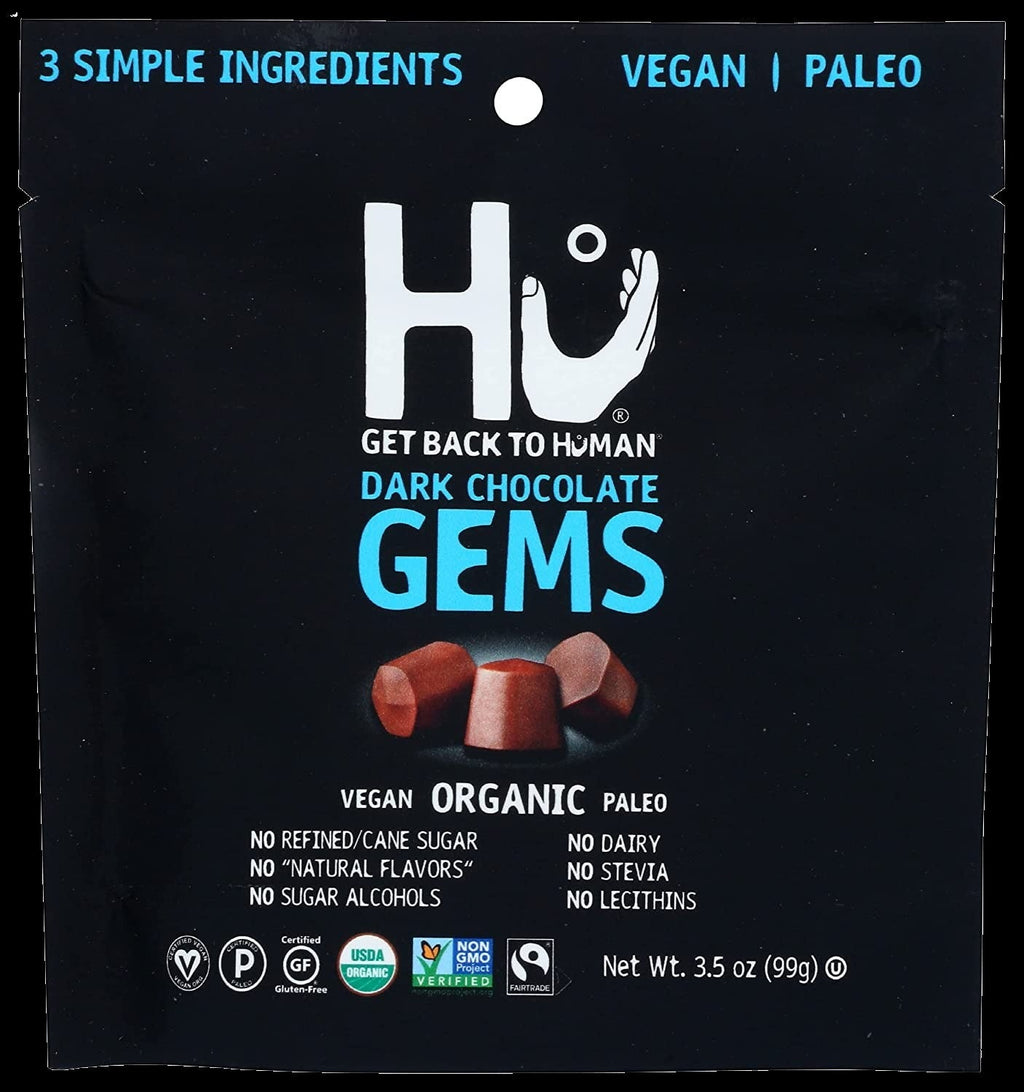 Organic Snacking & Baking Dark Chocolate Gems