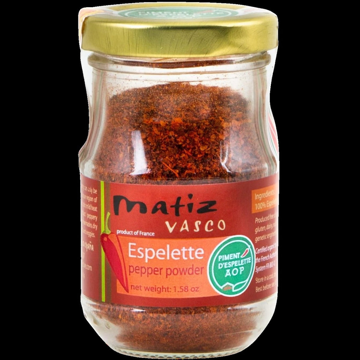 Piment d'Esplette Pepper Organic