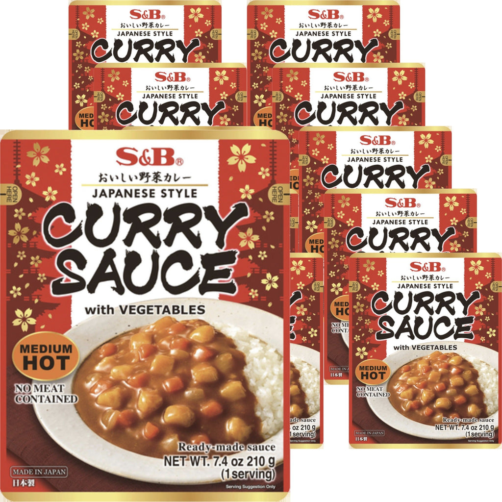 Curry Sauce with Vegetables Medium Hot (10 Pack)